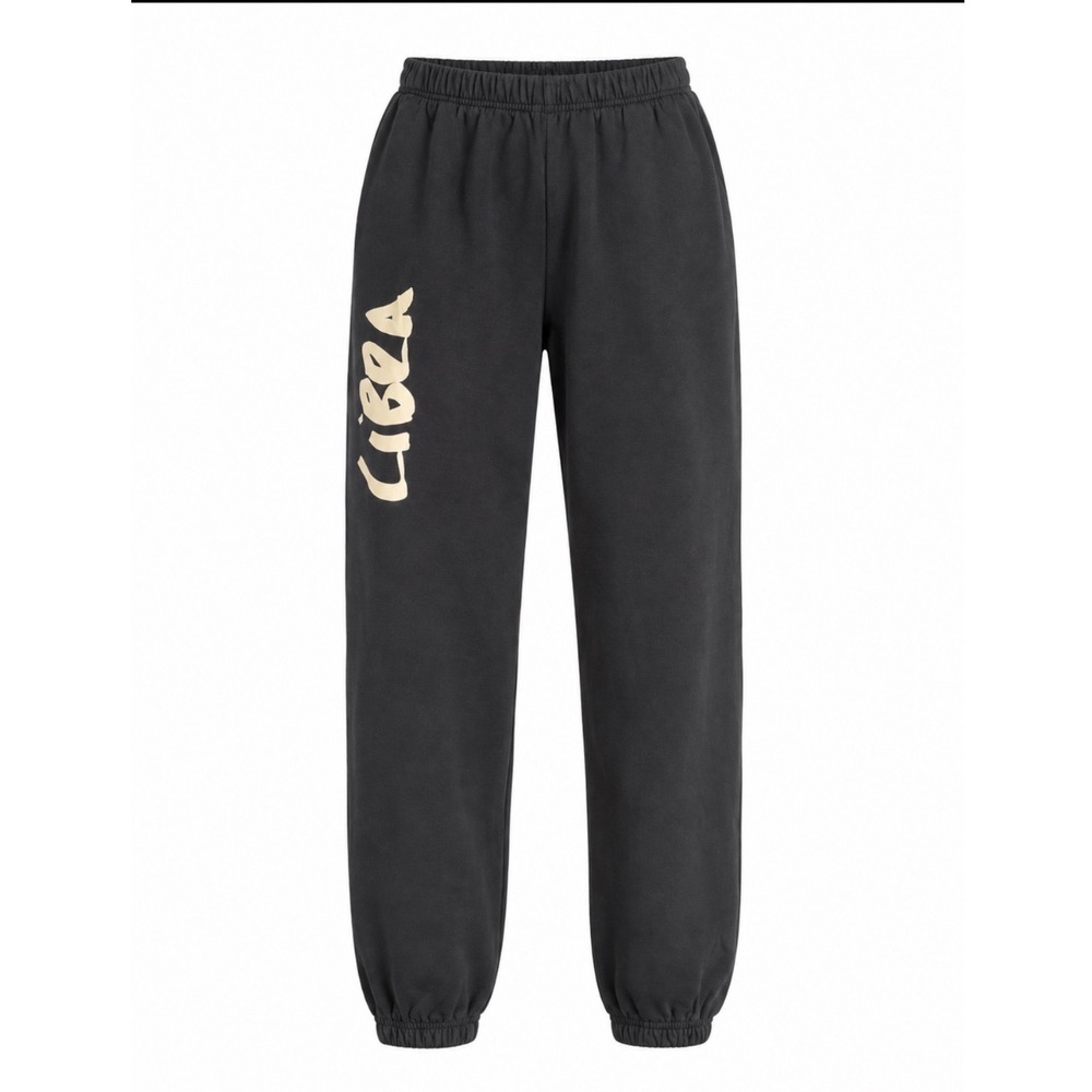Good American Libra Sweatpants Women Size 2 Black NWOT Zodiac Graphic Joggers